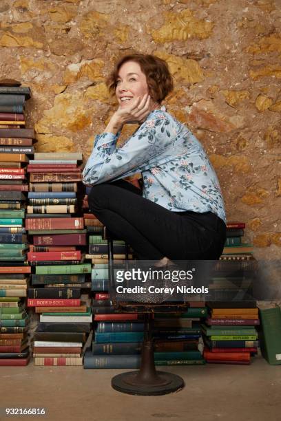 Actor Julianne Nicholson from the film "Who We Are Now" poses for a portrait in the Getty Images Portrait Studio Powered by Pizza Hut at the 2018...