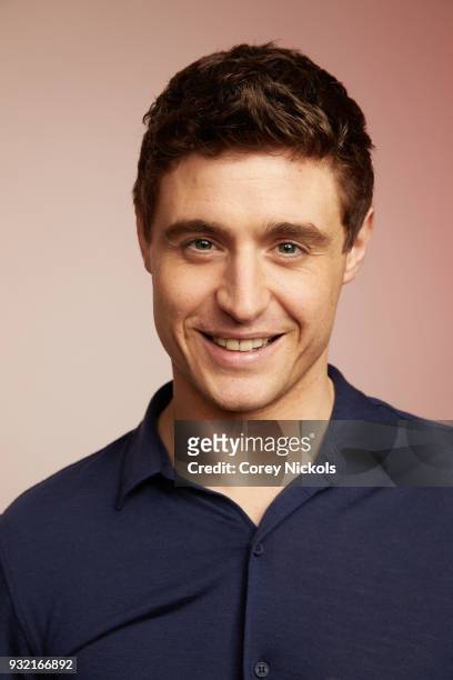 Actor Max Irons from the film "Condor" poses for a portrait in the Getty Images Portrait Studio Powered by Pizza Hut at the 2018 SXSW Film Festival...