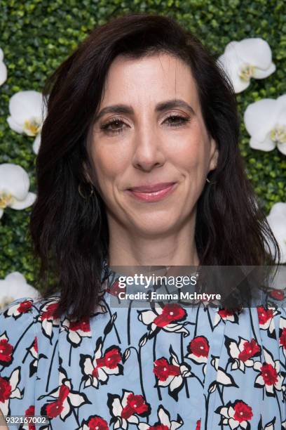 Aline Brosh McKenna attends 'CBS Hosts The EYEspeak Summit' at Pacific Design Center on March 14, 2018 in West Hollywood, California.