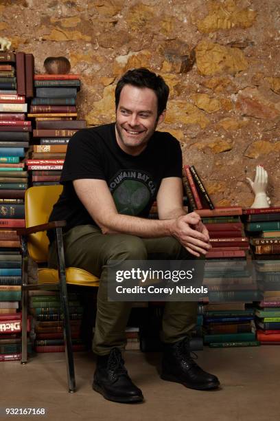 Actor Bill Hader from the show "Barry" poses for a portrait in the Getty Images Portrait Studio Powered by Pizza Hut at the 2018 SXSW Film Festival...