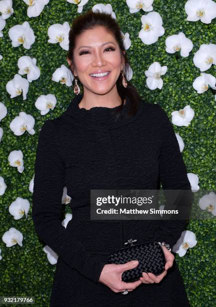 Julie Chen attends The EYEspeak Summit hosted by CBS at Pacific Design Center on March 14, 2018 in West Hollywood, California.