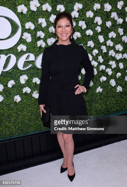 Julie Chen attends The EYEspeak Summit hosted by CBS at Pacific Design Center on March 14, 2018 in West Hollywood, California.