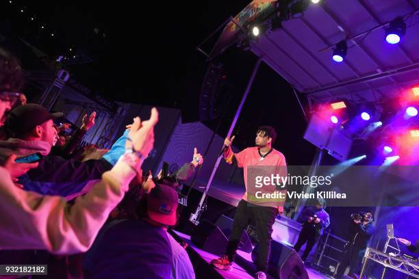 Smokepurpp performs onstage during Pandora SXSW 2018 on March 15, 2018 in Austin, Texas.