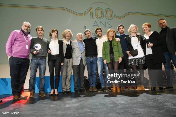 Actor Antoine Dulery, director Fabrice Bracq, actresses Delphine Theodore, Marie Christine Ada, Short movies Jury president, director/actor Jalil...