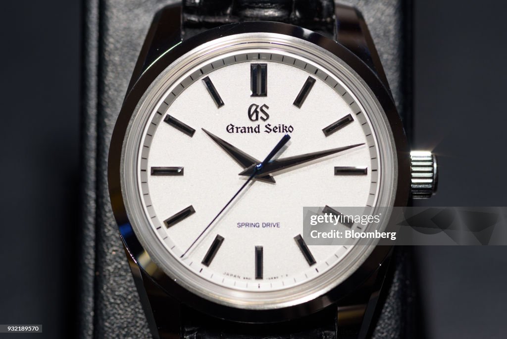 A Grand Seiko SBGD201 is arranged for a photograph at the Seiko... News  Photo - Getty Images