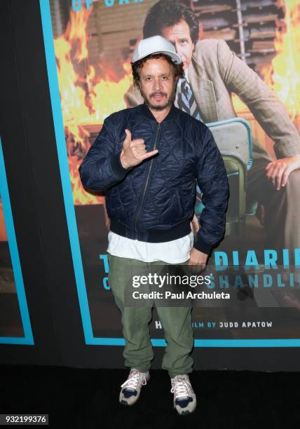 Comedian Pauly Shore attends the screening of HBO's "The Zen Diaries Of Garry Shandling" at Avalon on March 14, 2018 in Hollywood, California.