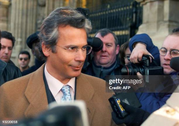 Spanish judge Baltasar Garzon arrives as Britain's highest court was beginning a fresh hearing at the House of Lords in London 18 January, to decide...