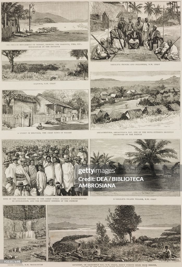 French settlement at Island of Nosy Be
