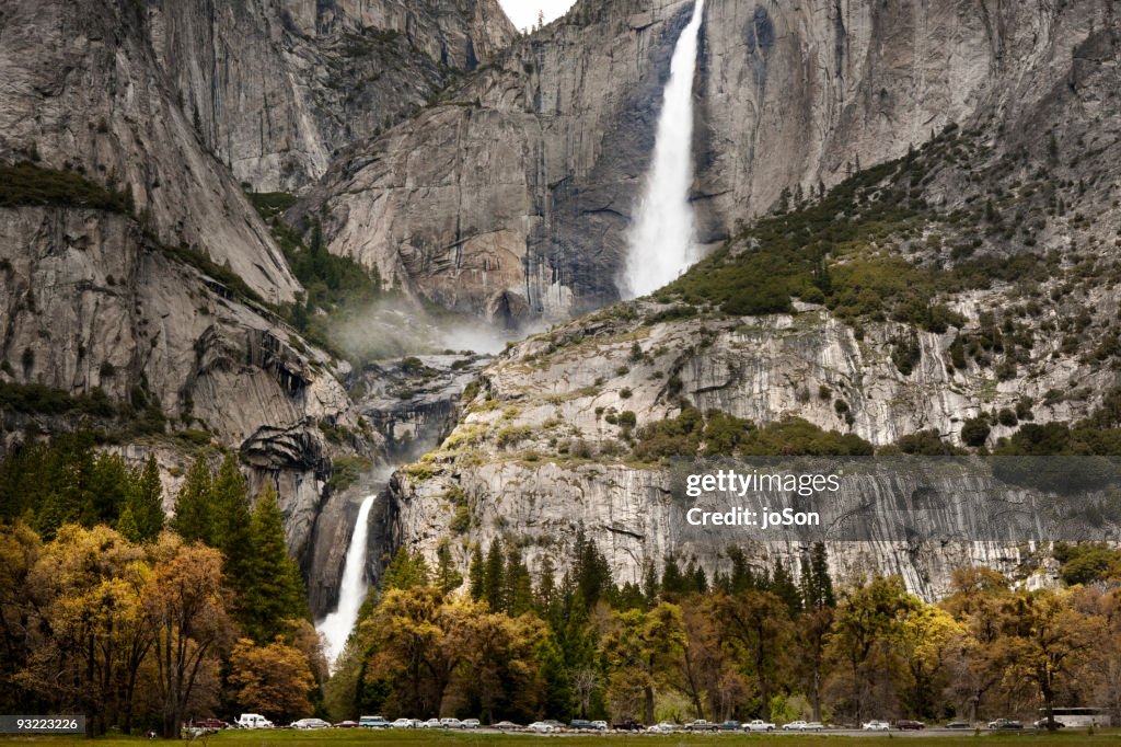 Upper and Lower Yosemite Falls