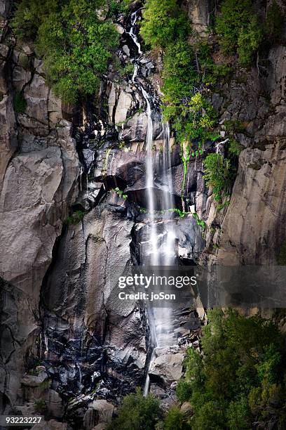 waterfall in yosemite valley - pdcsm1 do not delete stock-fotos und bilder