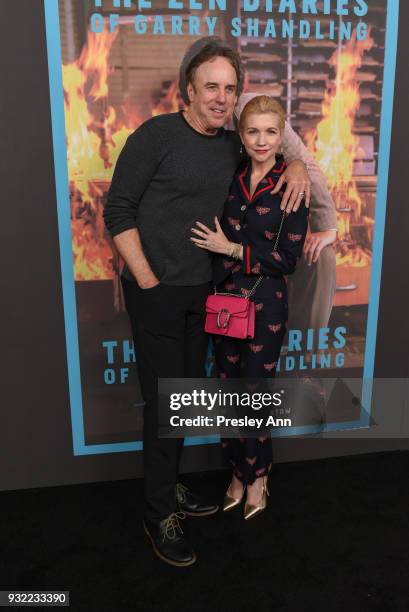 Kevin Nealon and Susan Yeagley attend Screening Of HBO's "The Zen Diaries Of Garry Shandling" - Arrivals at Avalon on March 14, 2018 in Hollywood,...