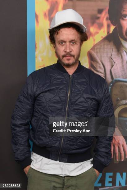 Pauly Shore attends Screening Of HBO's "The Zen Diaries Of Garry Shandling" - Arrivals at Avalon on March 14, 2018 in Hollywood, California.