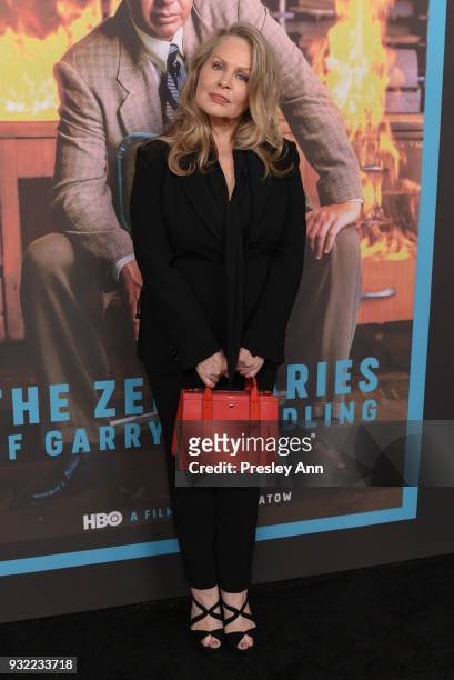 Beverly D'Angelo attends Screening Of HBO's "The Zen Diaries Of Garry Shandling" - Arrivals at Avalon on March 14, 2018 in Hollywood, California.