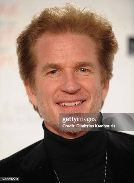 Matthew Modine attends the 2009 Robert F. Kennedy Center Ripple of Hope Awards dinner at Pier Sixty at Chelsea Piers on November 18, 2009 in New York...