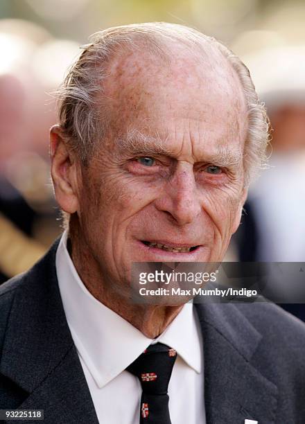 Prince Philip, Duke of Edinburgh attends the 900th anniversary celebrations of the Diocese of Ely at Ely Cathedral on November 19, 2009 in Ely,...