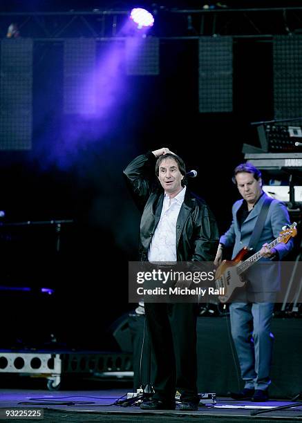 Chris De Burgh performs live at Kirstenbosch Gardens on November 19, 2009 in Cape Town, South Africa.