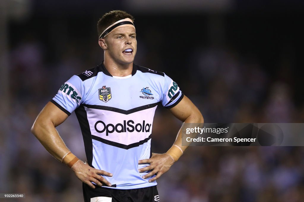 NRL Rd 2 - Sharks v Dragons