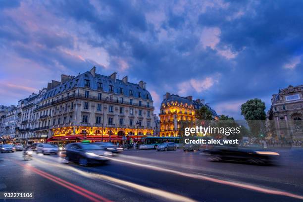 parisien-szene beschäftigt. - 巴黎 stock-fotos und bilder