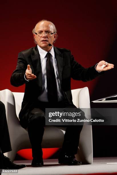 Giffoni Experience Director Claudio Gubitosi attends "21 Minutes" International Event on November 19, 2009 in Milan, Italy. 21 renowned names from...