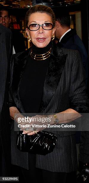 Marina Doria attends the launch of the book 'C'era una volta un principe' on November 19, 2009 in Milan, Italy.