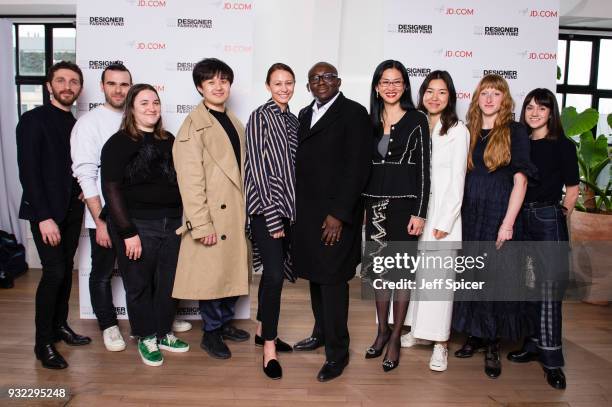 David Koma, Paul Almeida, Marta Marques, Huishan Zhana, Caroline Rush , Edward Enninful , Xia Ding , Rejina Pyo, Molly Goddard and Samantha McCoach...