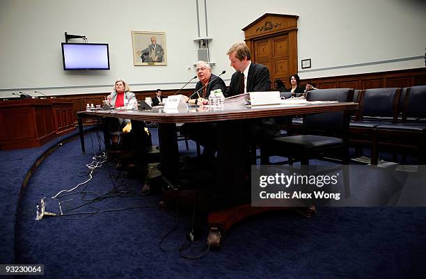 Chairman of the FreedomWorks and former U.S. House Majority Leader Dick Armey testifies as Research and Policy Director of Economic Policy Institute...