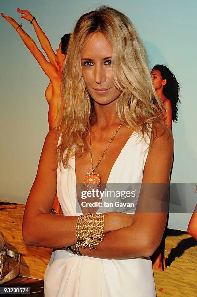 Lady Victoria Hervey arrives at the 2010 Pirelli Calendar launch party at Old Billingsgate on November 19, 2009 in London, England.