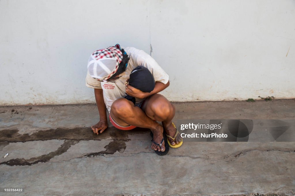 Abandoned people at South Tangerang