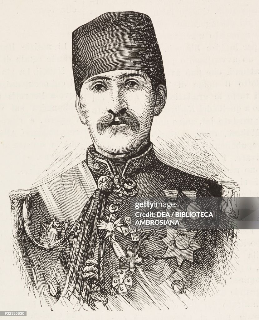 Mohammed Rasheed Pasha Portrait of Muhammed Rauf Pasha, Turkish Minister of War,... News Photo ...