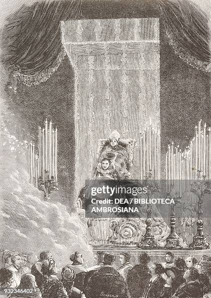 Cardinal Riario The funeral of Cardinal Sisto Riario Sforza , the ardent chapel in ...