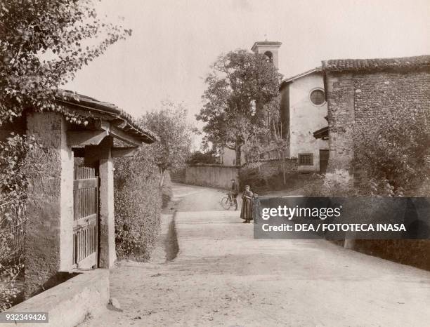 Church of St Fermo, Bergamo, Lombardy, Italy, photograph from Istituto Italiano d'Arti Grafiche, Bergamo, 1908.