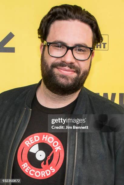 Director and co-writer Brett Haley walks the red carpet at the SXSW Film premiere of "Hearts Beat Loud" on March 14, 2018 in Austin, Texas.