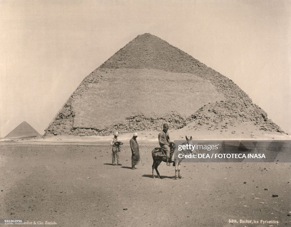 Bent pyramid built under Pharaoh Sneferu