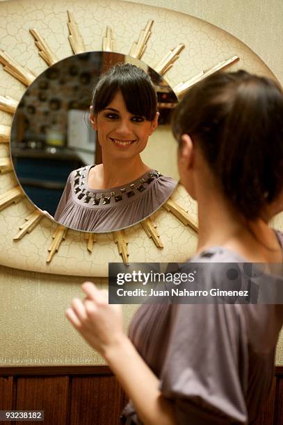 Actress Miren Ibarguren attends the 'Aida' TV Sitcom photo session on November 19, 2009 in Madrid, Spain.