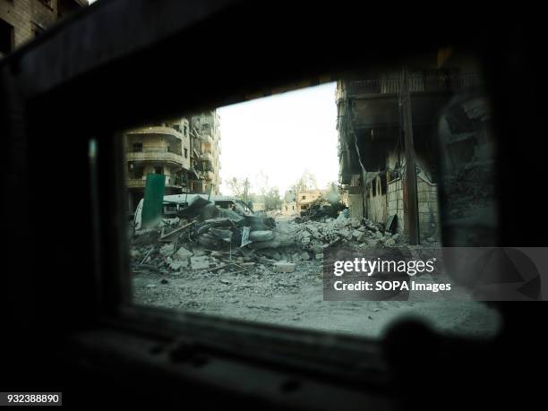 Destroyed ruins in Raqqa. The city of Raqqa in eastern Syria has been under Islamic State militants control since March 2013. The city has finally...