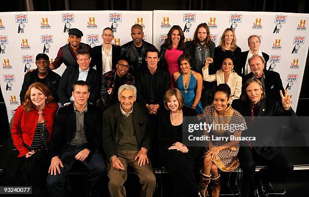 Allison Moorer, Matt Damon, Harry Zinn, Abbe Raven, StaceyAnn Chin, Viggo Mortensen, Danny Glover, Chris Moore, Lupe Fiasco, Josh Brolin, Q'orianka...