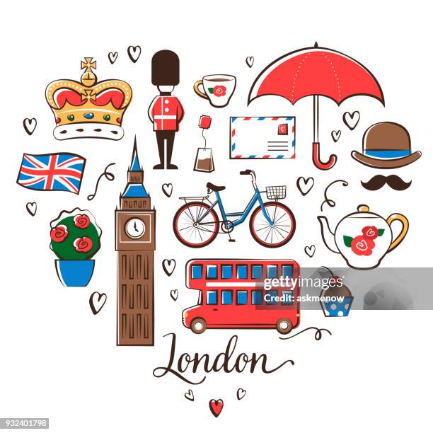 ilustrações de stock, clip art, desenhos animados e ícones de london symbols - guarda de honra soldado