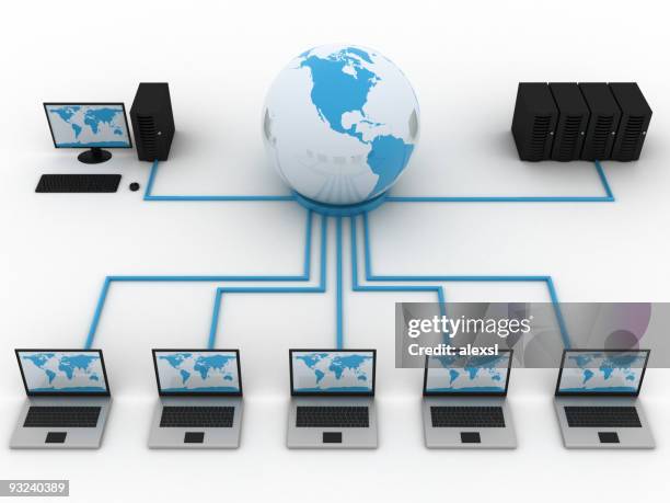 Simple Local Area Network Diagram