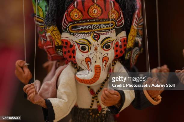 the puppet ganesh - pashupatinath stock pictures, royalty-free photos & images