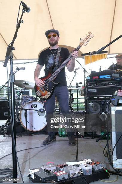 Merlyn Kelly performs in concert with Lukas Nelson And The Promise Of The Real during the Luck Welcome dinner benefitting Farm Aid on March 14, 2018...