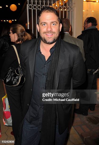 Director/producer Brett Ratner attends the Los Angeles TASCHEN book launch party at Cross Roads Of The World on November 19, 2009 in Los Angeles,...