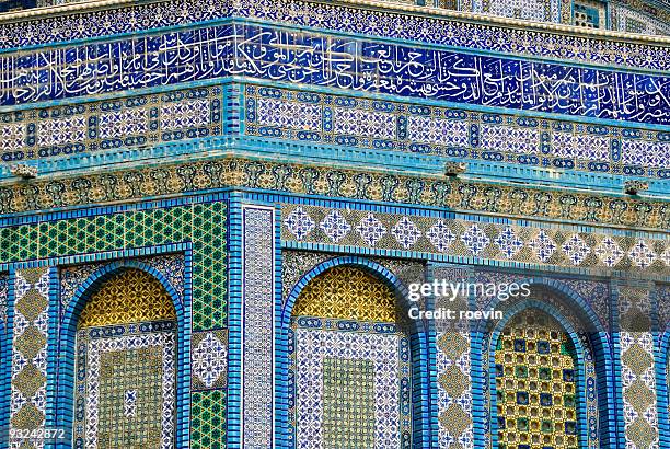 dome of the rock - roevin fotografías e imágenes de stock