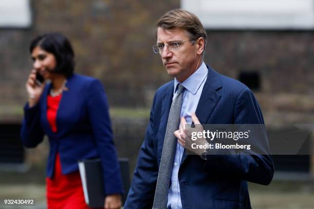 Charlie Mayfield, chairman of John Lewis Partnership Plc, arrives for a meeting of the Business Advisory Council at Downing Street in London, U.K.,...