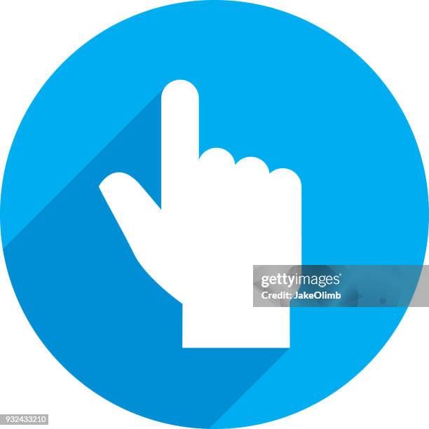 hand-symbol-silhouette - hyperlink stock-grafiken, -clipart, -cartoons und -symbole