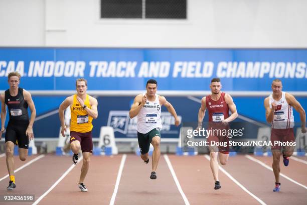 Johannes Erm of the University of Georgia, Teddy Frid of the University of Minnesota, Nick Guerrant of Michigan State University, Gabe Moore of the...
