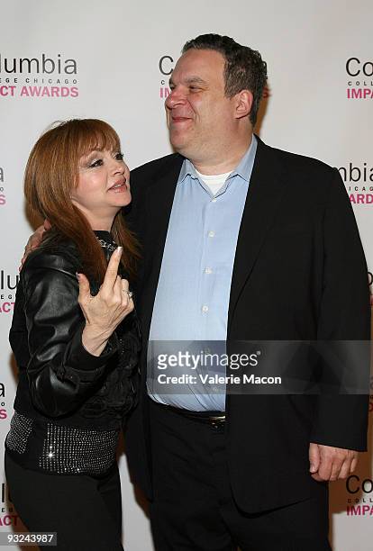 Actors Judy Tenuta and Jeff Garlin arrive at the 7th annual Impact Awards on November 19, 2009 in Los Angeles, California.