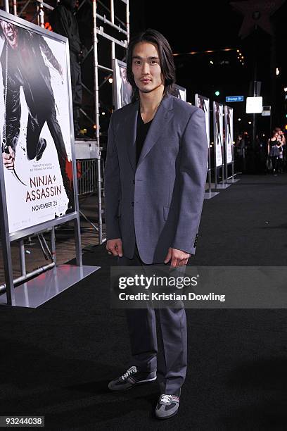Rain Raizo - NINJA ASSASSIN Premiere at GraumanÕs Chinese Theatre