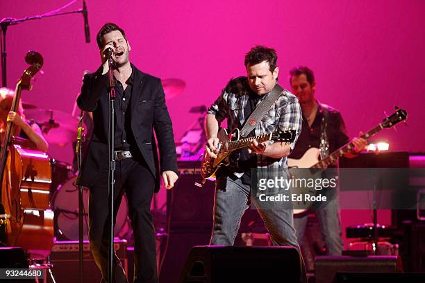 Emerson Drive attends an Intimate Tribute to Les Paul at the Ryman Auditorium on November 19, 2009 in Nashville, Tennessee.