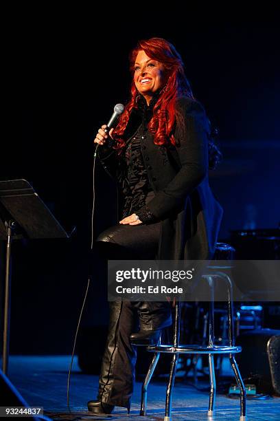 Wynonna Judd attends an Intimate Tribute to Les Paul at the Ryman Auditorium on November 19, 2009 in Nashville, Tennessee.