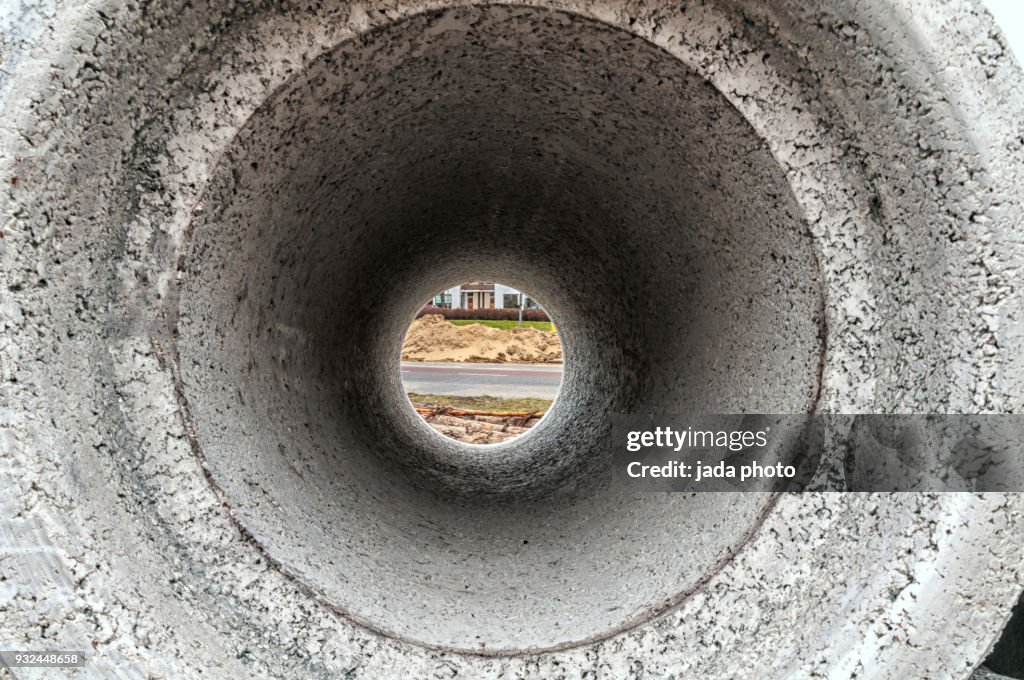 Concrete sewer pipe